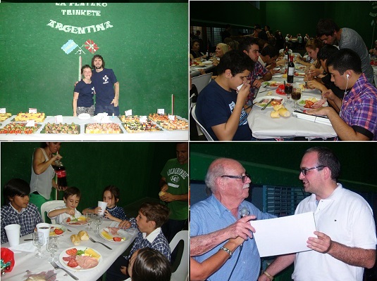 Imágenes del festejo de fin de año del Centro Euzko Etxea de La Plata (fotosEE)